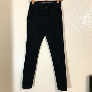 Old Navy | Black Super Skinny Mid Rise Jeans - 0